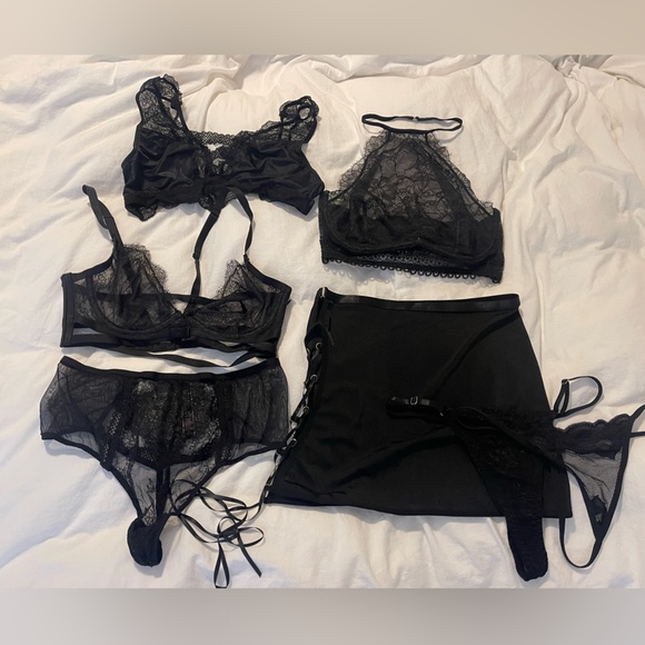Victoria's Secret Other - Black lingerie bundle